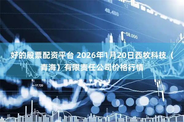 好的股票配资平台 2026年1月20日西牧科技（青海）有限责任公司价格行情