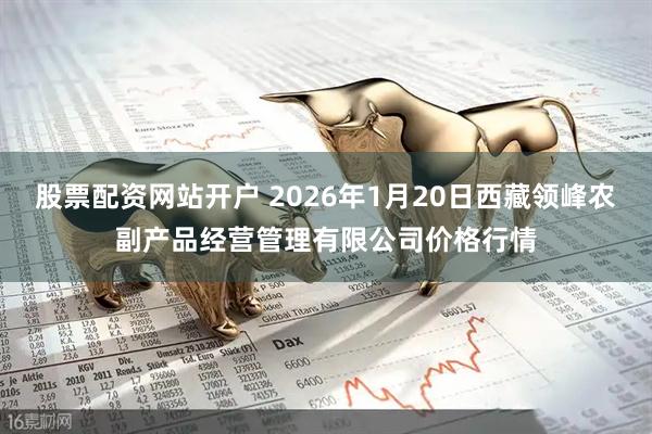 股票配资网站开户 2026年1月20日西藏领峰农副产品经营管理有限公司价格行情