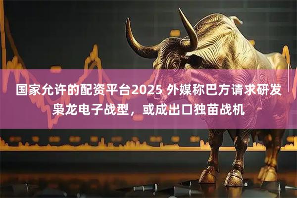 国家允许的配资平台2025 外媒称巴方请求研发枭龙电子战型，或成出口独苗战机